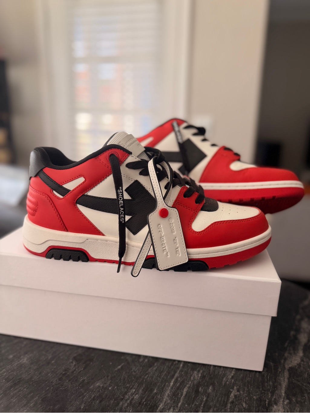 Off-White Out Of Office Sneakers Size 10